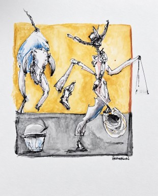 End of a Rodeo Clown