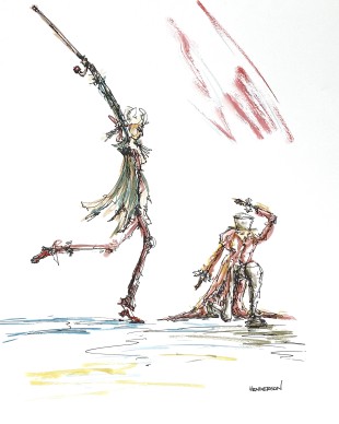 Ink and Aquarelle 2019